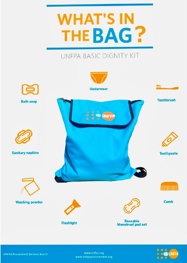 UNFPA Basic Dignity Kits