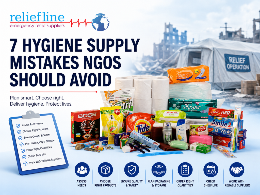 7 Hygiene Supply Mistakes NGOs Should Avoid During Disaster