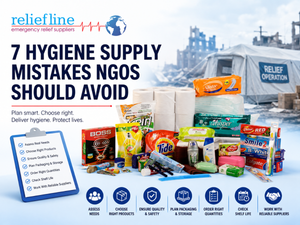 7 Hygiene Supply Mistakes NGOs Should Avoid During Disaster