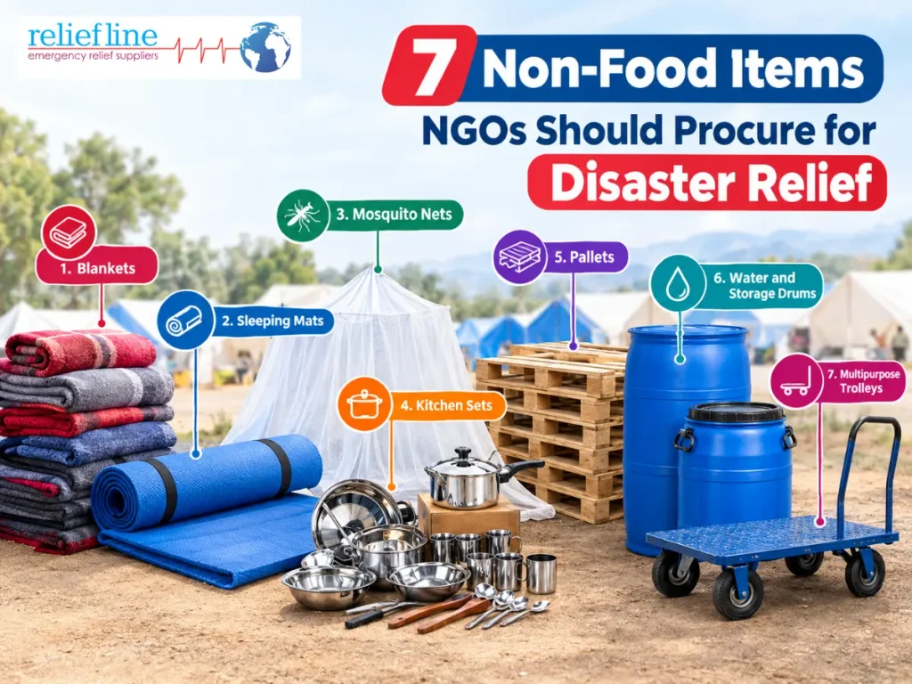 7 Non-Food Items NGOs Should Procure for Disaster Relief